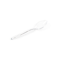 Ложка-мини фуршетная 100мм прозрачная 5020П (50/1500)
