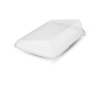 Крышка контейнера для суши ПК-0035к 182*133*44мм "Caster" (50/500)