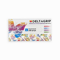 Перчатки одноразовые эластомер размер L 200шт (10)