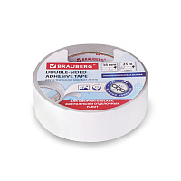 Клейкая лента двухсторонняя 38ммх25м  Brauberg 