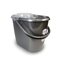 Ведро пл с/отж 13л МОП "Svip" "Классика" антрац 26х35х28см антрац прямоуг SV3203АНТ