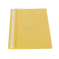 Папка-скоросшиватель А4 желтая (25)