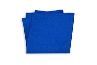 Салфетка прорезиненная для стекла и глянцевых поверхностей 37*40 синий/SPK