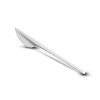 Нож пластиковый столовый  белый 165мм (О) (100/4500)