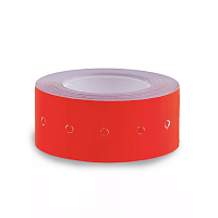 Лента для этикет-пистолета 21,5*12мм красная (270)