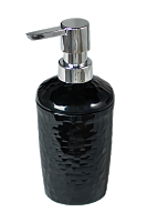 Диспенсер для жидкого мыла "Tule" 350мл черный (16)