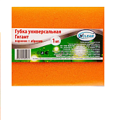 Губка для мытья посуды Гигант 140*95*40мм VCLEAN