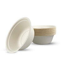 Миска из сахарного тростника 500мл 155*55мм L112 (50/1000)